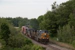 CSXT 464 Leads M427 at Madbury